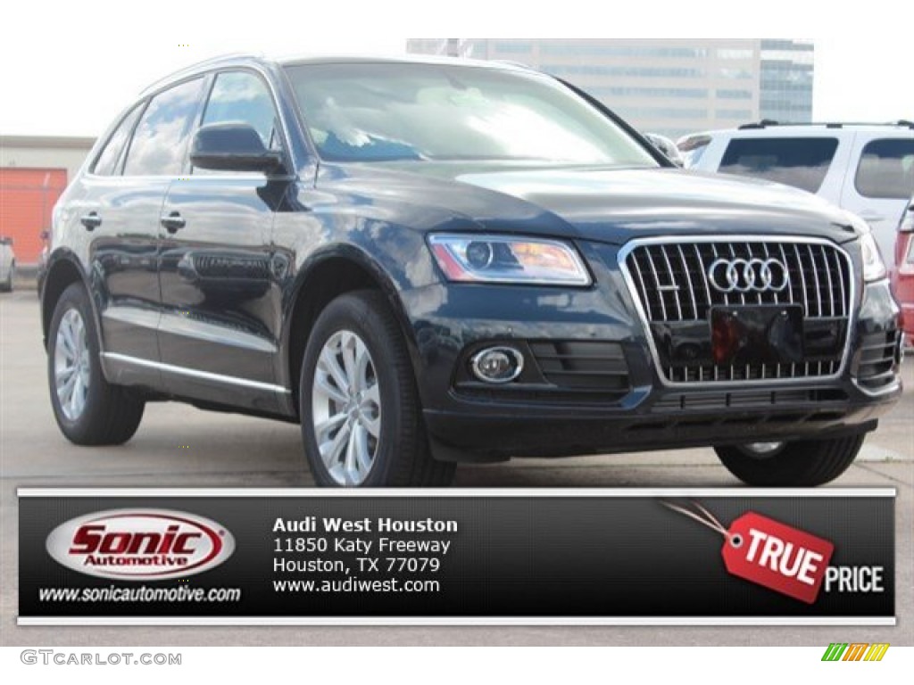 2016 Q5 2.0 TFSI Premium Plus quattro - Moonlight Blue Metallic / Pistachio Beige photo #1