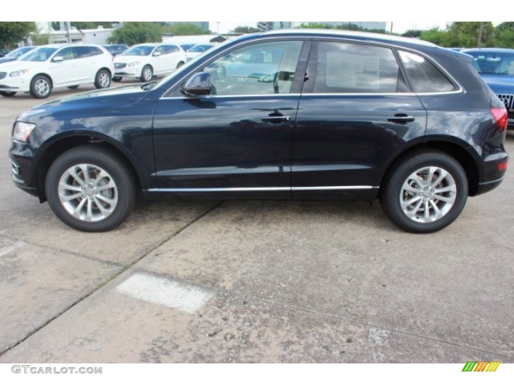 2016 Q5 2.0 TFSI Premium Plus quattro - Moonlight Blue Metallic / Pistachio Beige photo #5