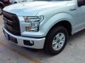 2015 Ingot Silver Metallic Ford F150 XL SuperCab  photo #9