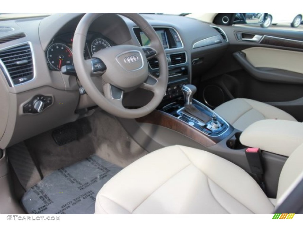 2016 Q5 2.0 TFSI Premium Plus quattro - Moonlight Blue Metallic / Pistachio Beige photo #12