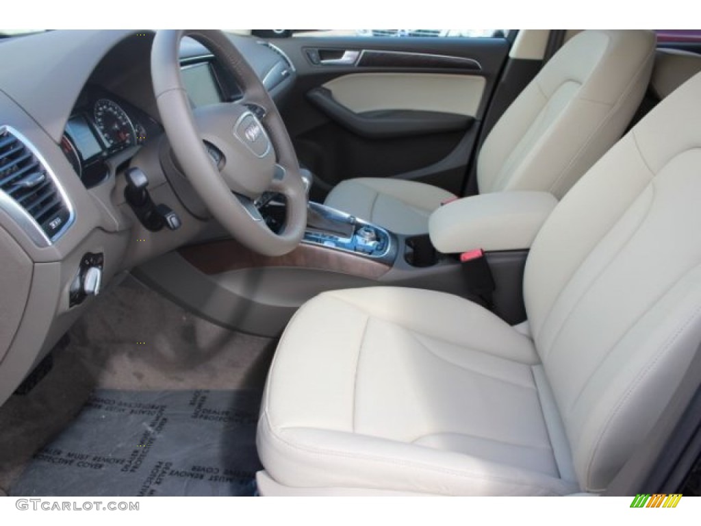 2016 Q5 2.0 TFSI Premium Plus quattro - Moonlight Blue Metallic / Pistachio Beige photo #13