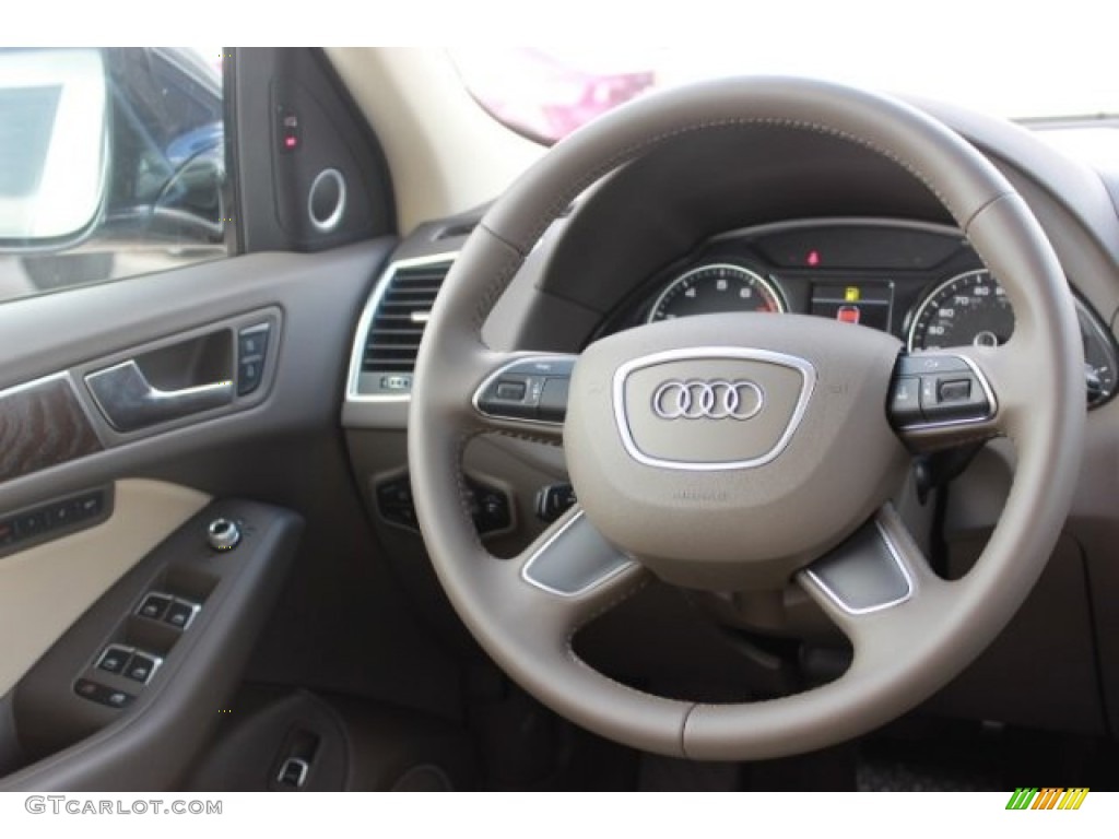 2016 Q5 2.0 TFSI Premium Plus quattro - Moonlight Blue Metallic / Pistachio Beige photo #34
