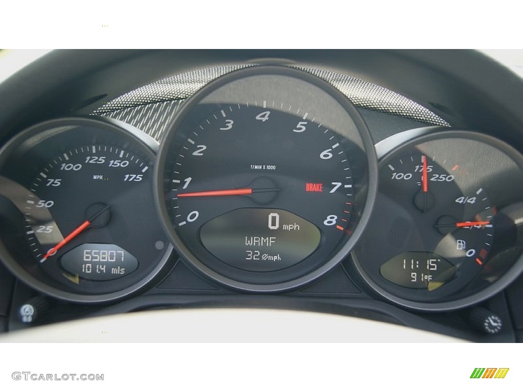2011 Porsche Boxster Standard Boxster Model Gauges Photo #106936329
