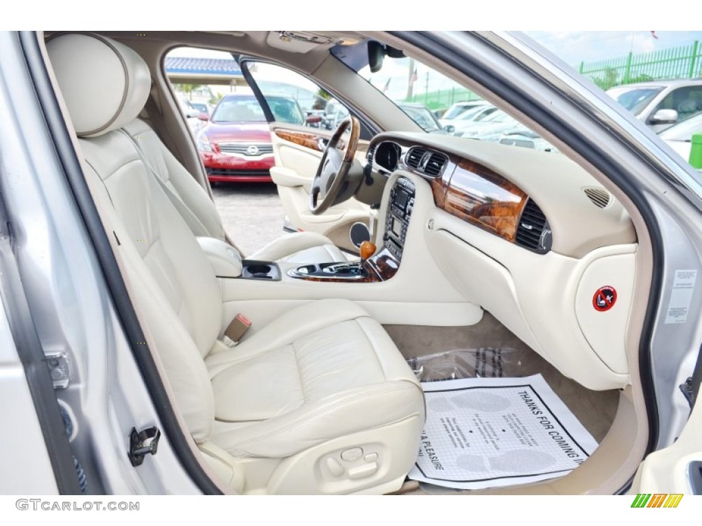 Ivory Interior 2004 Jaguar XJ Vanden Plas Photo #106937910