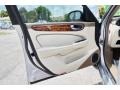 2004 Jaguar XJ Ivory Interior Door Panel Photo