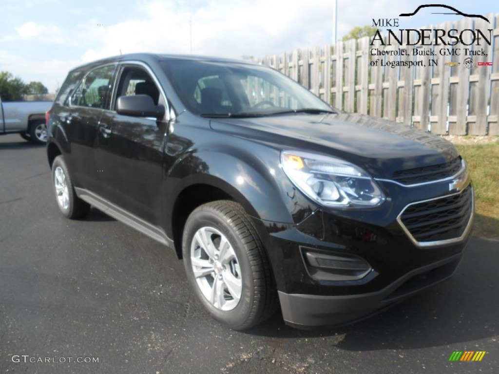 Black Chevrolet Equinox