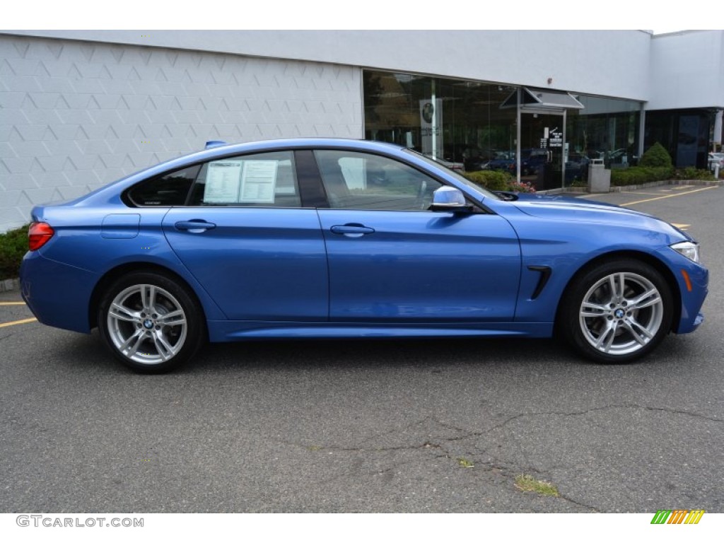 Estoril Blue Metallic 2015 BMW 4 Series 428i xDrive Gran Coupe Exterior Photo #106940597