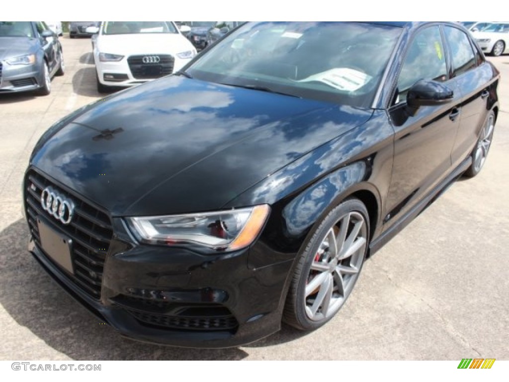 Mythos Black Metallic 2016 Audi S3 2.0T Premium Plus quattro Exterior Photo #106942422