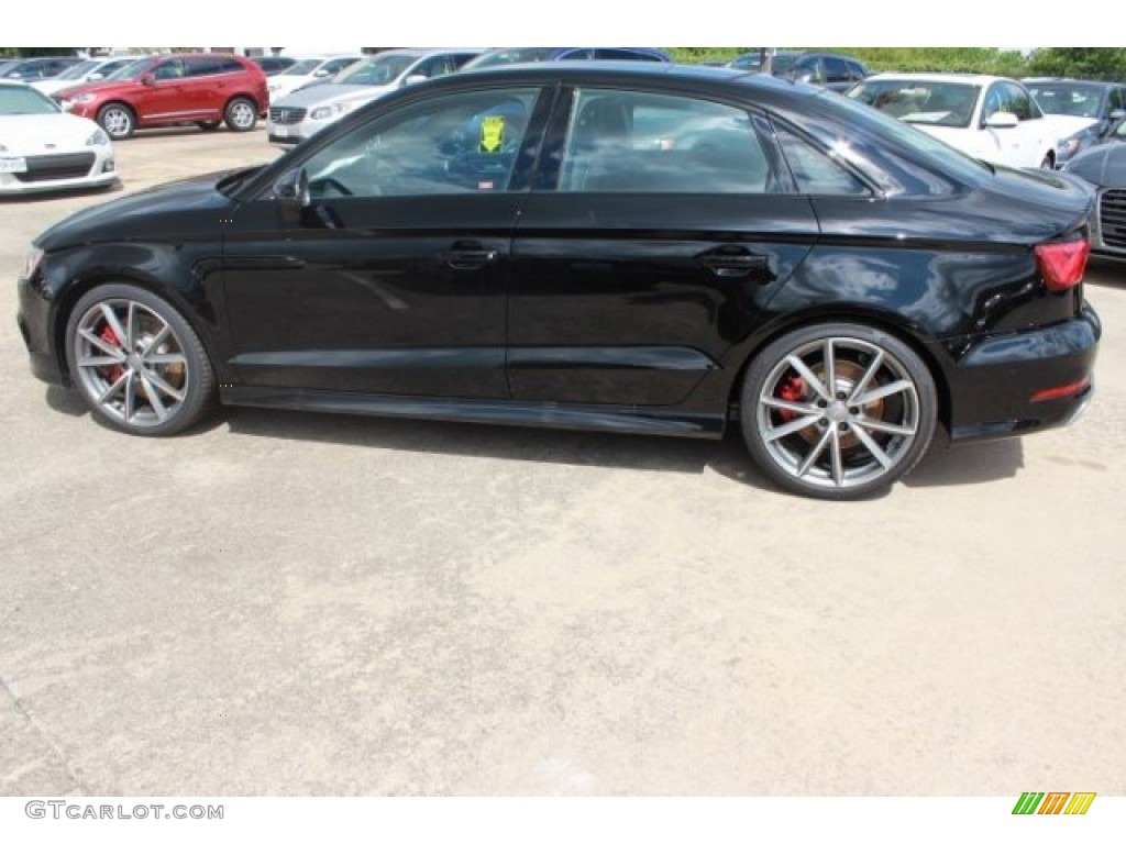 Mythos Black Metallic 2016 Audi S3 2.0T Premium Plus quattro Exterior Photo #106942467