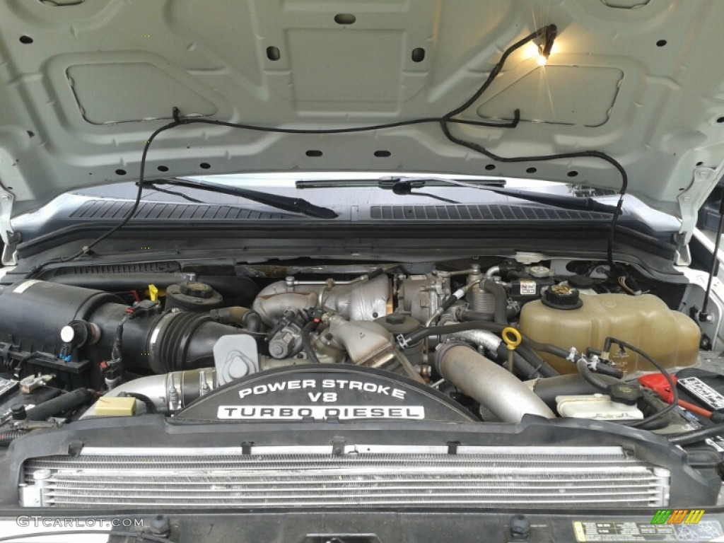 2009 Ford F350 Super Duty XL Crew Cab 4x4 6.4 Liter OHV 32-Valve Power Stroke Turbo Diesel V8 Engine Photo #106944213