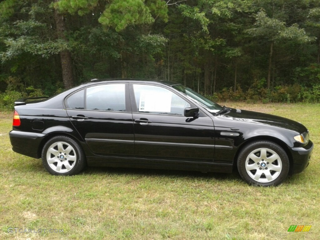 Jet Black 2002 BMW 3 Series 325i Sedan Exterior Photo #106944387