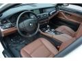 Cinnamon Brown Interior Photo for 2013 BMW 5 Series #106945020