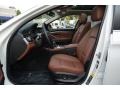 Cinnamon Brown Front Seat Photo for 2013 BMW 5 Series #106945037