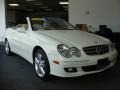 Arctic White - CLK 350 Cabriolet Photo No. 3