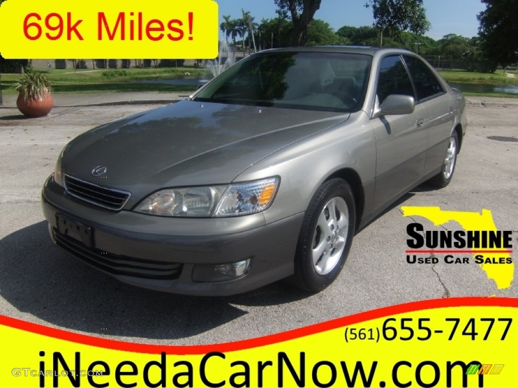 2000 ES 300 Sedan - Antique Sage Pearl / Sage photo #1