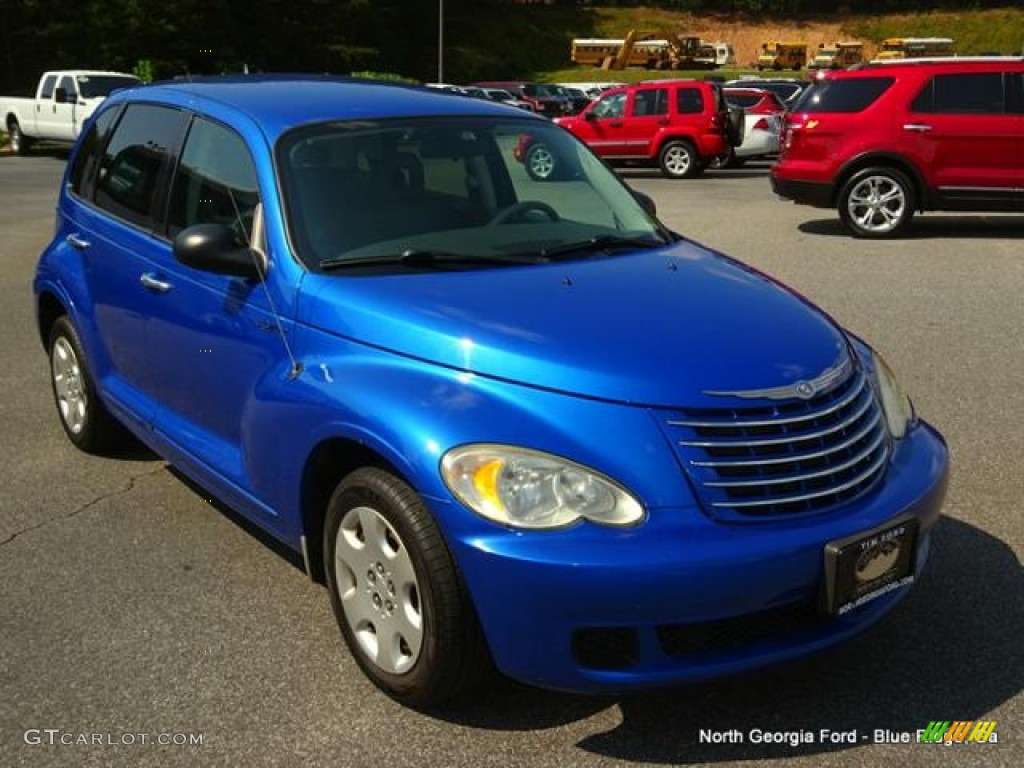 2006 PT Cruiser Touring - Electric Blue Pearl / Pastel Slate Gray photo #7
