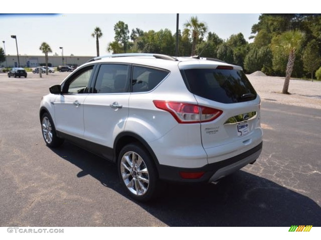 2016 Escape SE - White Platinum Metallic / Medium Light Stone photo #8