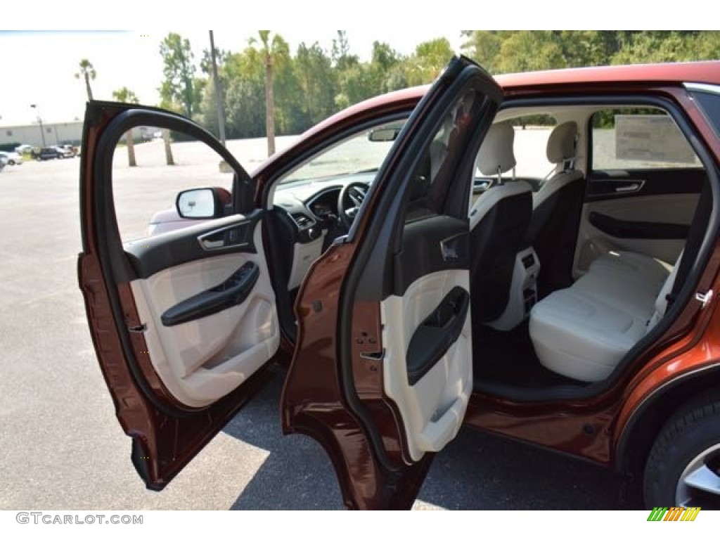 2015 Edge Titanium AWD - Bronze Fire Metallic / Ceramic photo #11