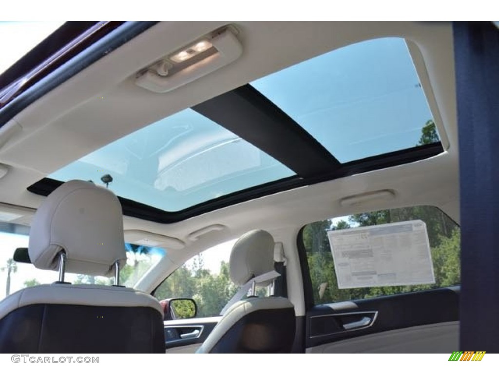 2015 Edge Titanium AWD - Bronze Fire Metallic / Ceramic photo #16