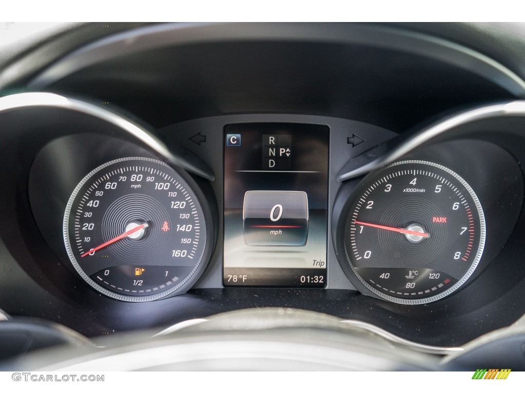 2016 Mercedes-Benz C 300 Sedan Gauges Photo #106949013