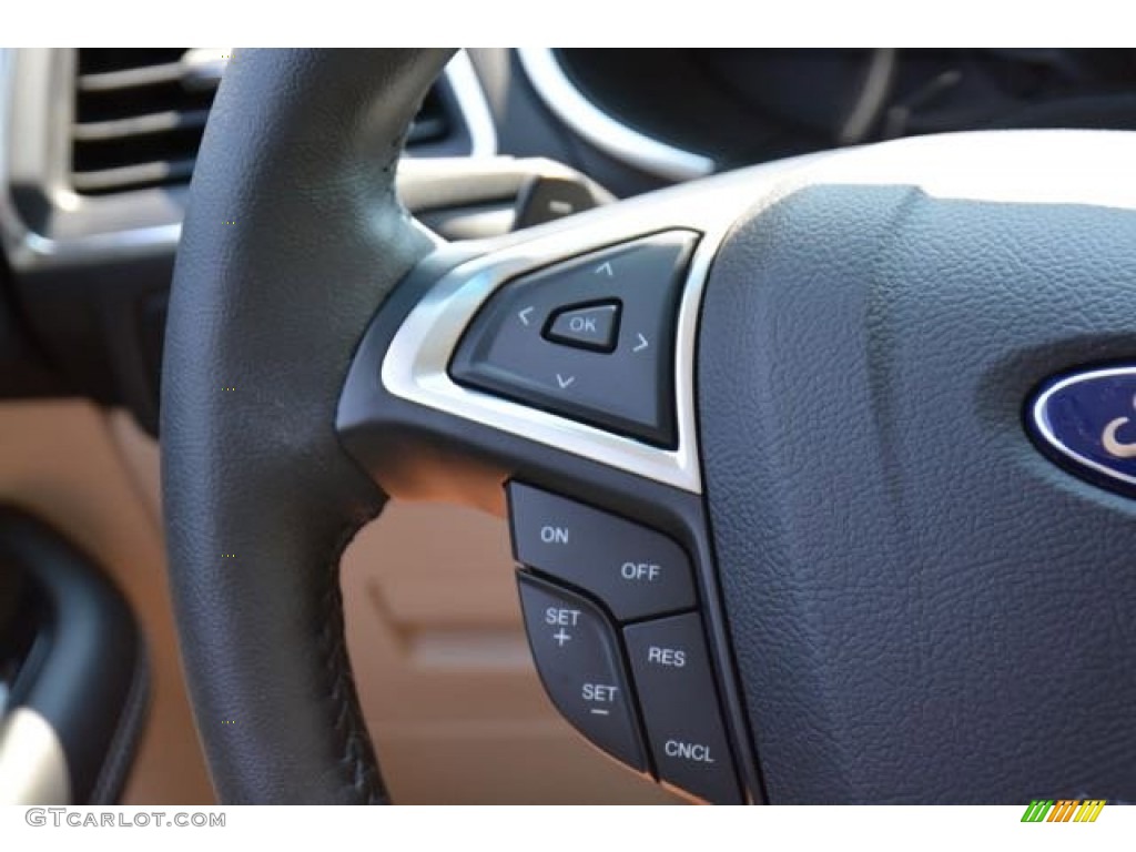 2015 Edge Titanium AWD - Bronze Fire Metallic / Ceramic photo #25
