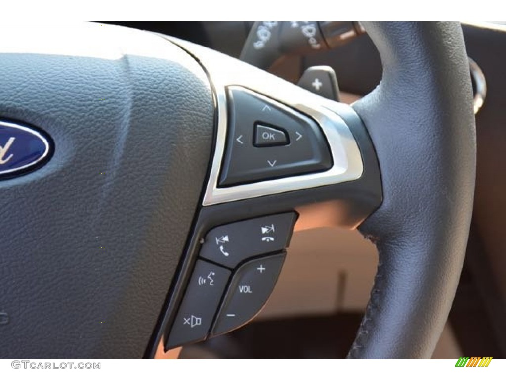 2015 Edge Titanium AWD - Bronze Fire Metallic / Ceramic photo #26