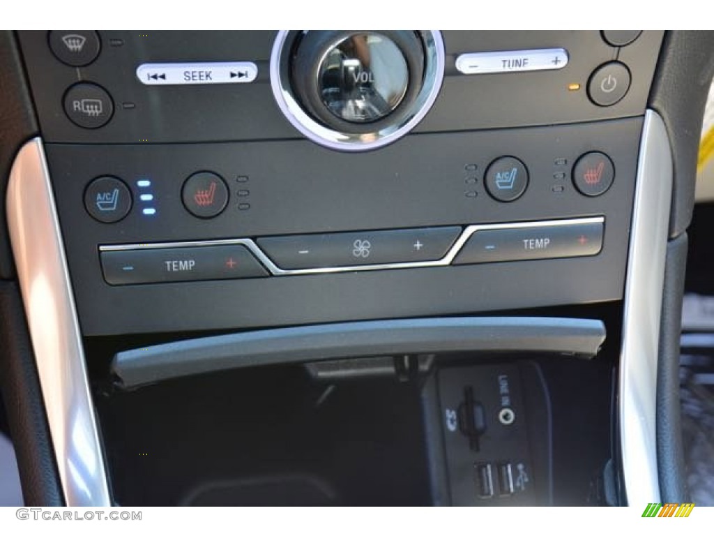 2015 Edge Titanium AWD - Bronze Fire Metallic / Ceramic photo #29