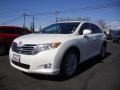 2012 Blizzard White Pearl Toyota Venza LE  photo #3