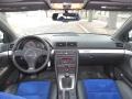Black/Blue 2004 Audi S4 4.2 quattro Sedan Dashboard