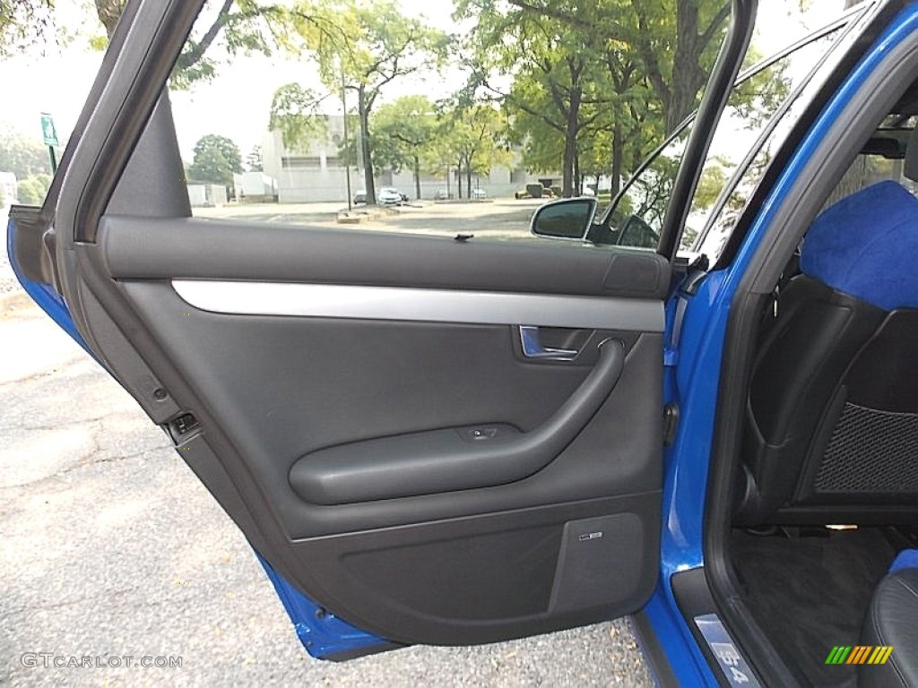 2004 S4 4.2 quattro Sedan - Nogaro Blue / Black/Blue photo #16