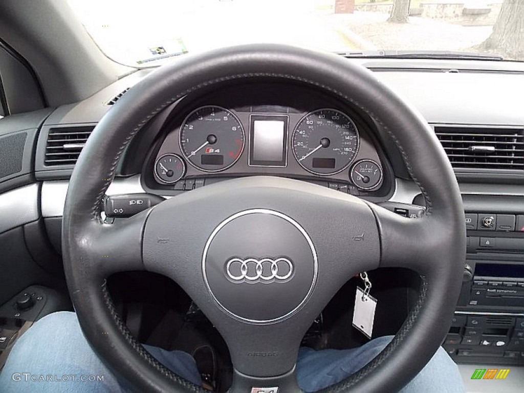 2004 S4 4.2 quattro Sedan - Nogaro Blue / Black/Blue photo #29