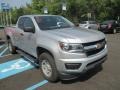 2015 Silver Ice Metallic Chevrolet Colorado WT Extended Cab 4WD  photo #14