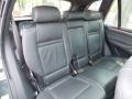 2008 BMW X5 Black Interior Rear Seat Photo