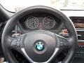 2008 BMW X5 Black Interior Steering Wheel Photo