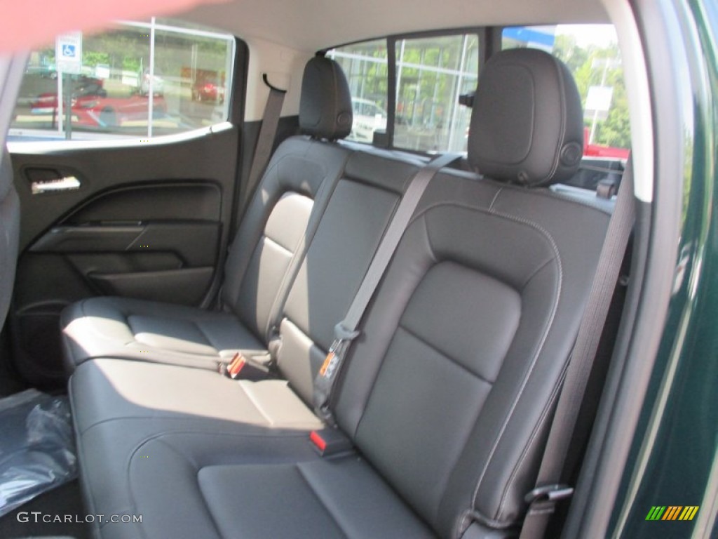 2016 Chevrolet Colorado LT Crew Cab 4x4 Rear Seat Photos