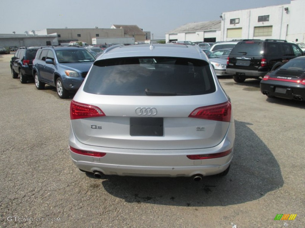 2009 Q5 3.2 Prestige quattro - Ice Silver Metallic / Black photo #11