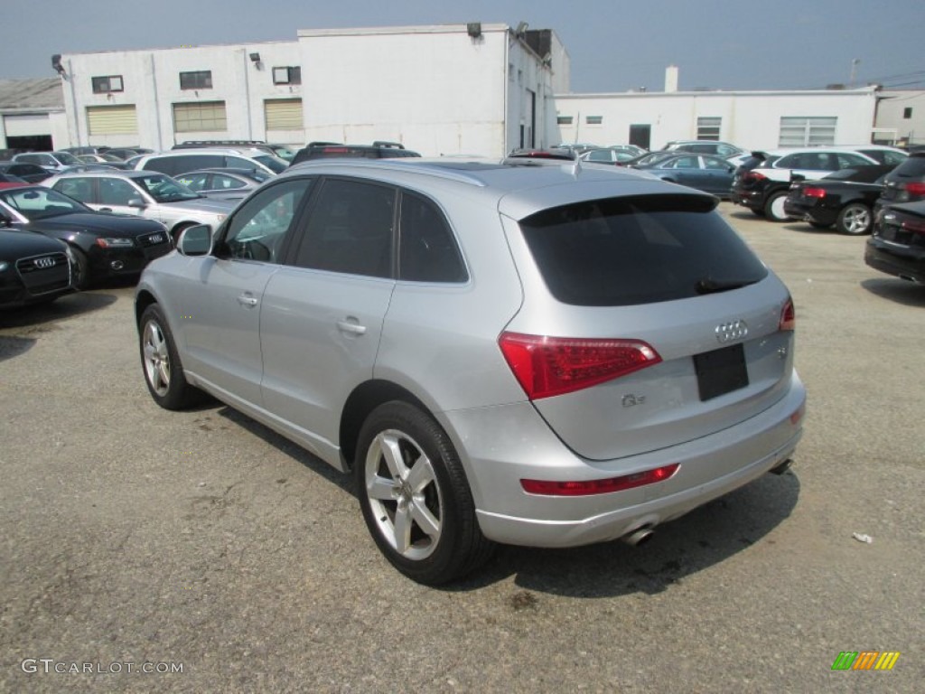 2009 Q5 3.2 Prestige quattro - Ice Silver Metallic / Black photo #12