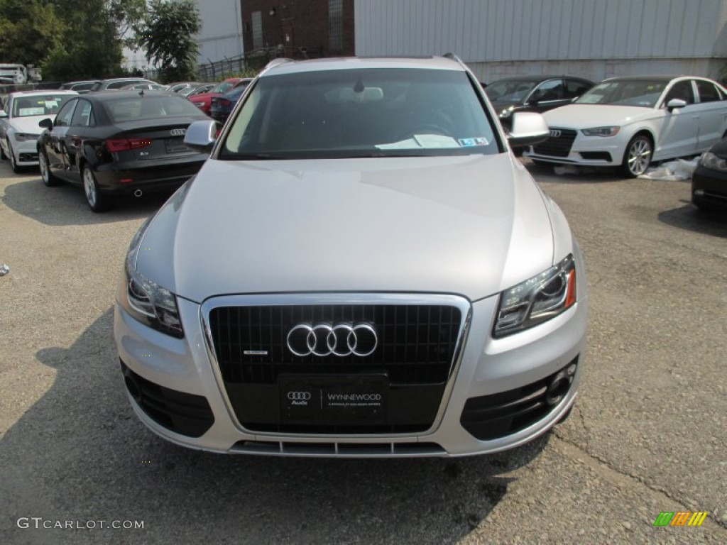2009 Q5 3.2 Prestige quattro - Ice Silver Metallic / Black photo #13