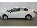 Taffeta White - Civic LX Sedan Photo No. 3