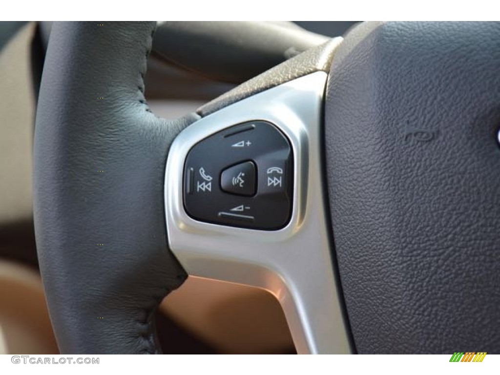 2015 Fiesta SE Hatchback - Magnetic Metallic / Medium Light Stone photo #22