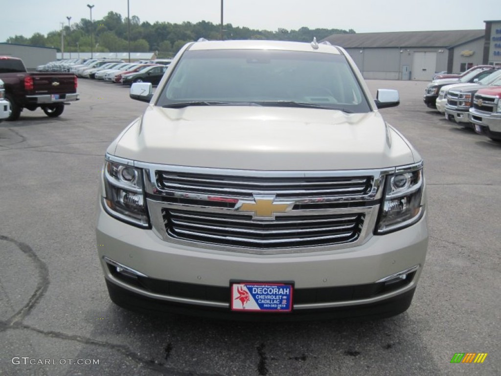 2016 Suburban LTZ 4WD - Champagne Silver Metallic / Cocoa/Dune photo #4
