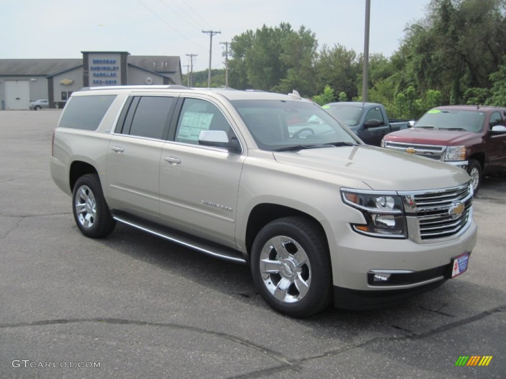 2016 Suburban LTZ 4WD - Champagne Silver Metallic / Cocoa/Dune photo #6