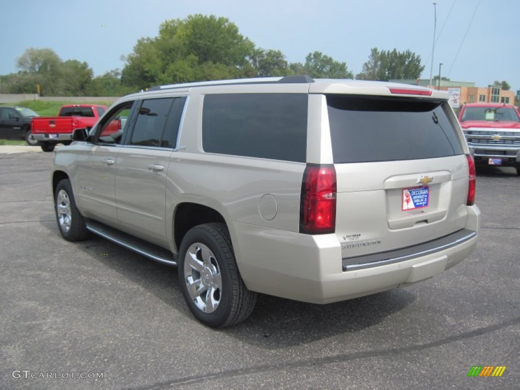 2016 Suburban LTZ 4WD - Champagne Silver Metallic / Cocoa/Dune photo #15