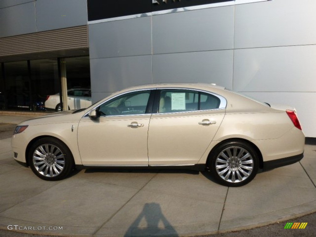 Platinum Dune Metallic 2014 Lincoln MKS AWD Exterior Photo #106959999