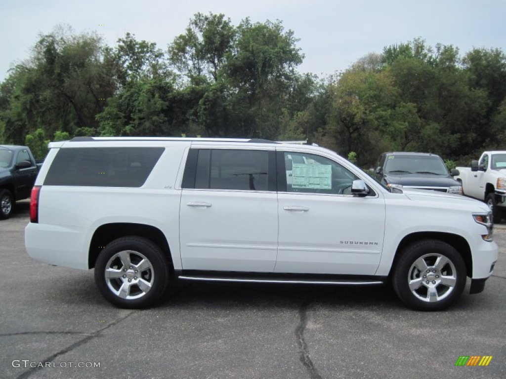 2016 Suburban LTZ 4WD - Summit White / Jet Black photo #8