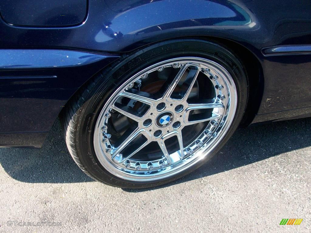 2001 3 Series 330i Convertible - Orient Blue Metallic / Beige photo #9