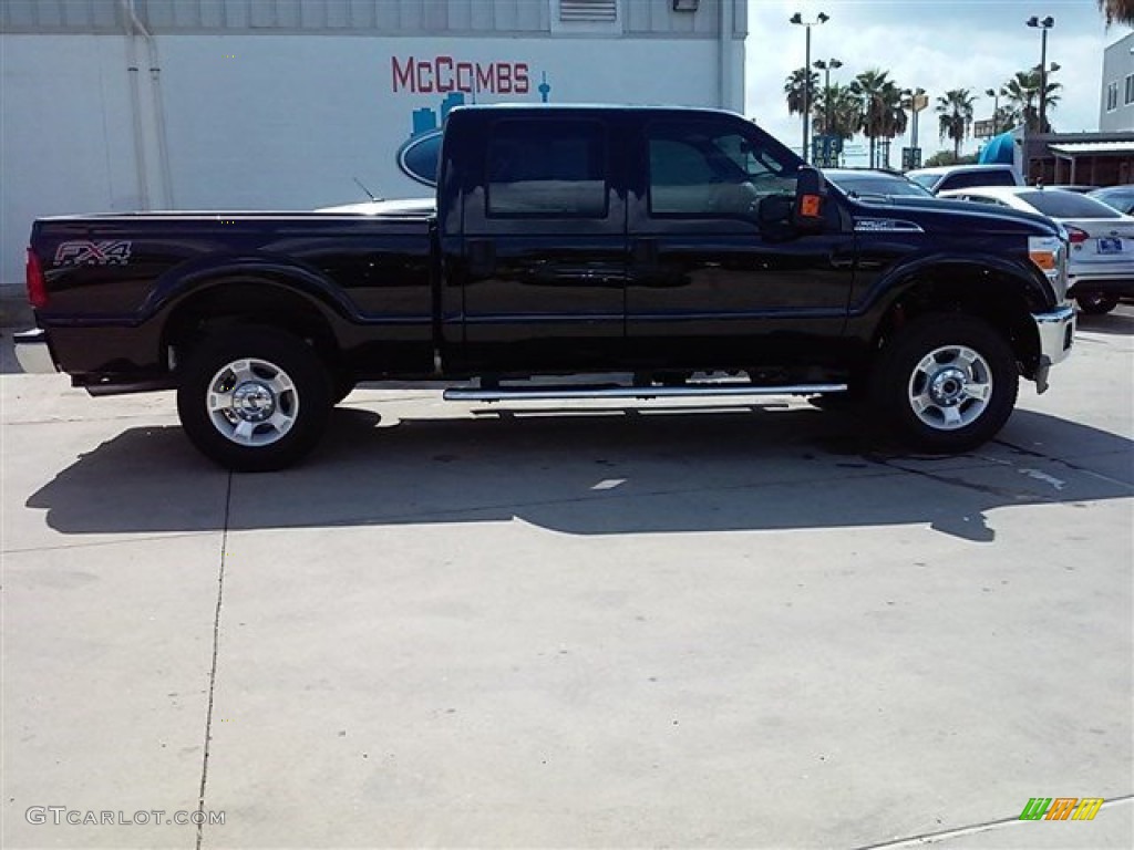 2016 F250 Super Duty XLT Crew Cab 4x4 - Shadow Black / Steel photo #4