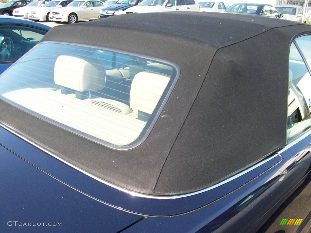 2001 3 Series 330i Convertible - Orient Blue Metallic / Beige photo #10