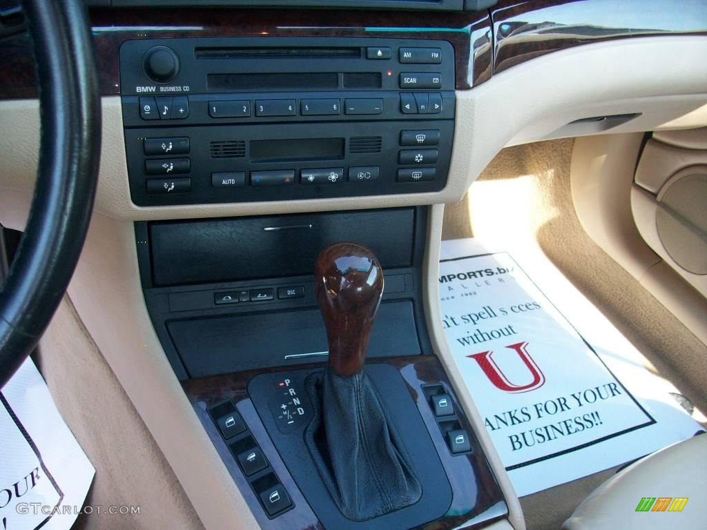2001 3 Series 330i Convertible - Orient Blue Metallic / Beige photo #13