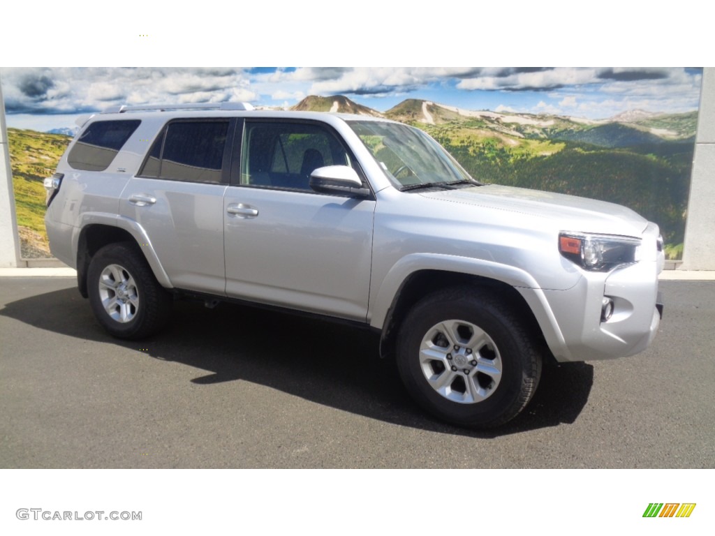 2015 4Runner SR5 4x4 - Classic Silver Metallic / Black photo #1